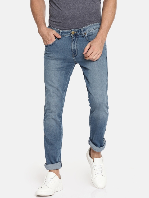

Wrangler Men Blue Slim Fit Low-Rise Clean Look Stretchable Jeans