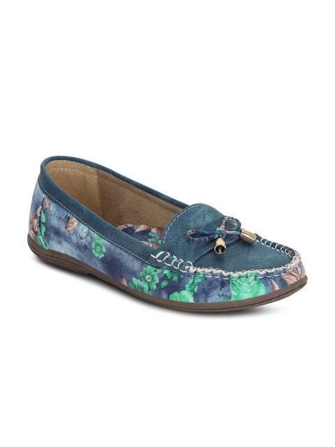 

Get Glamr Women Blue Loafers