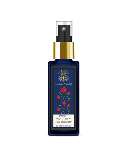 

Forest Essentials Sustainable Pure Rosewater Facial Tonic Mist 50 ml, Brown