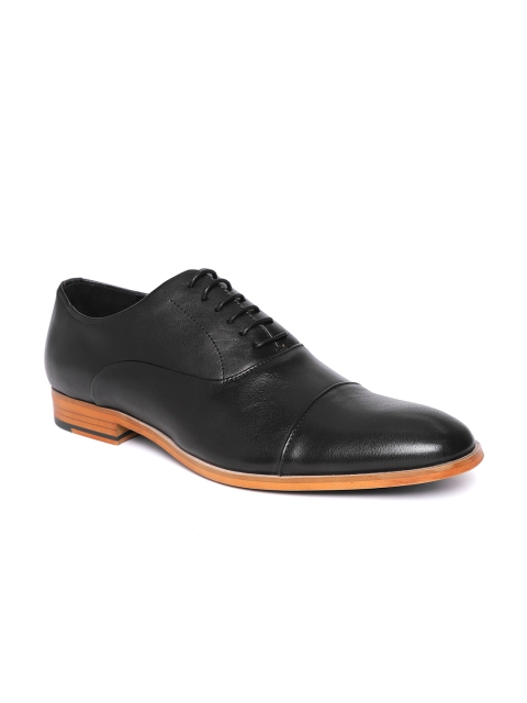 

Dune London Men Black Leather Formal Oxfords