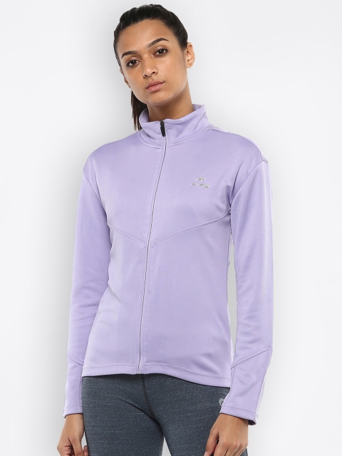 

Alcis Women Purple Solid Lightweight Sporty Jacket