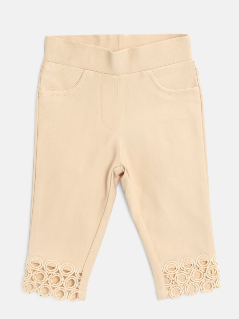 

Tiny Girl Beige Cropped Treggings