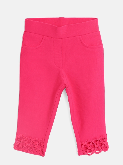 

Tiny Girl Pink Cropped Treggings