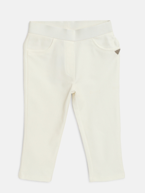 

Tiny Girl Off-White Cropped Treggings