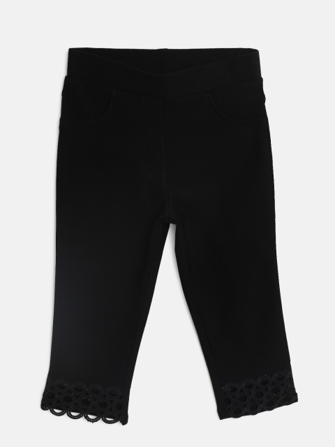 

Tiny Girl Black Cropped Treggings
