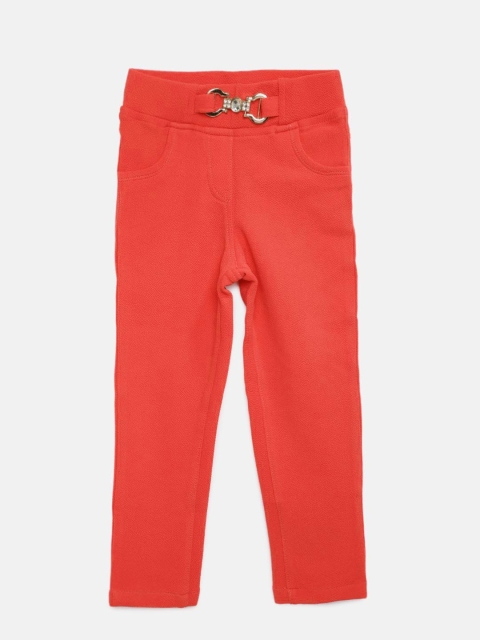 

Tiny Girl Coral Regular Fit Jeggings