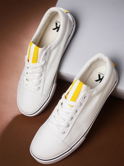 

Kook N Keech Men White Sneakers