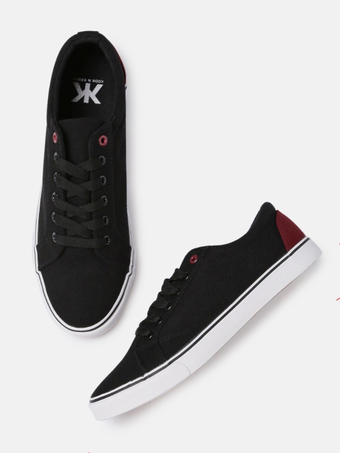 

Kook N Keech Men Black Sneakers