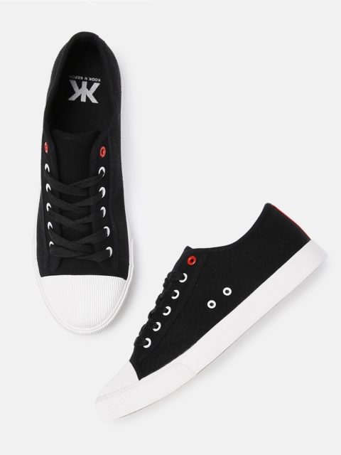 

Kook N Keech Men Black Sneakers