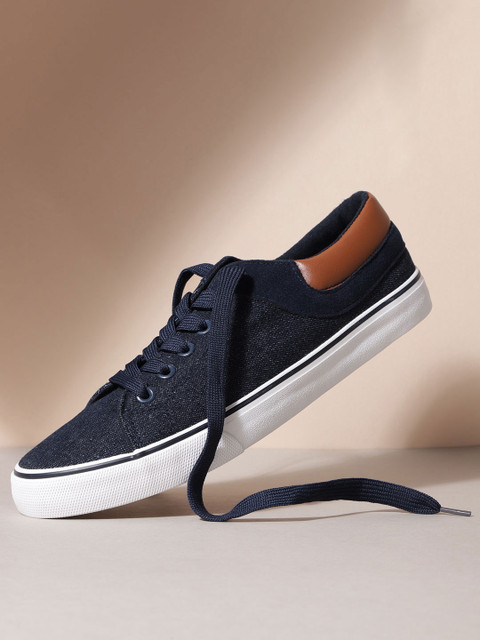 

Mast & Harbour Men Navy Blue Sneakers