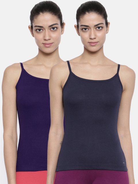 

Bitz Women Pack of 2 Camisoles ECM001com3, Purple