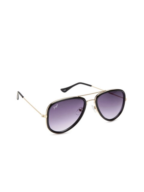 

Floyd Unisex Aviator Sunglasses 3023_BLK, Purple