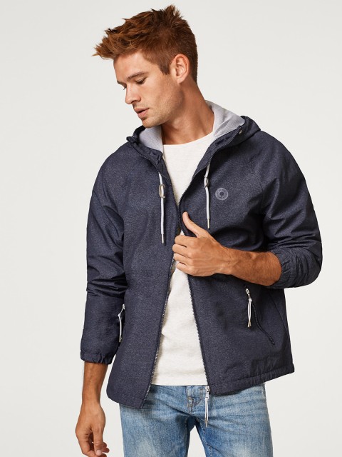 

ESPRIT Men Charcoal Grey Solid Tailored Jacket