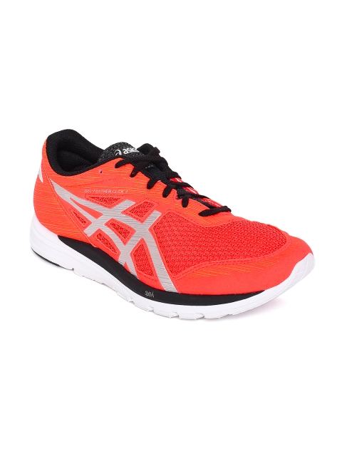 

ASICS Men Coral Orange GEL-FEATHER GLIDE 4 Running Shoes