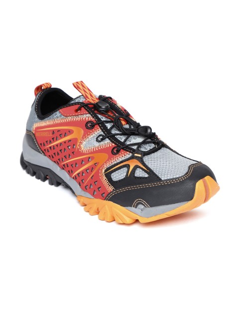 

Merrell Men Red & Grey Trekking Shoes
