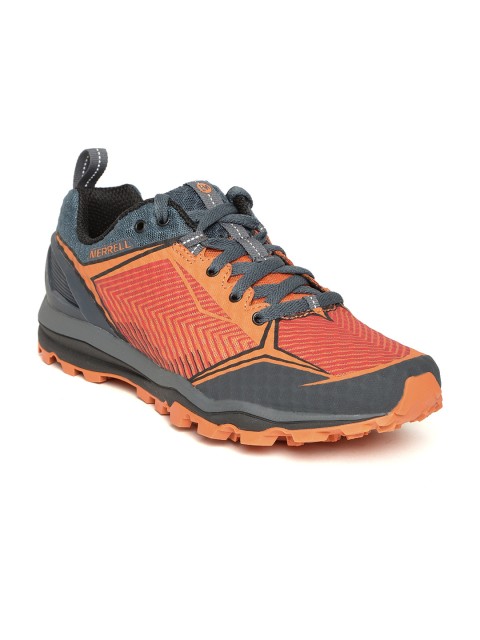 

Merrell Men Orange & Grey All Out Crush Shield Trekking Shoes