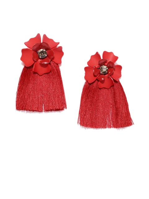

Pipa Bella Red Floral Drop Earrings