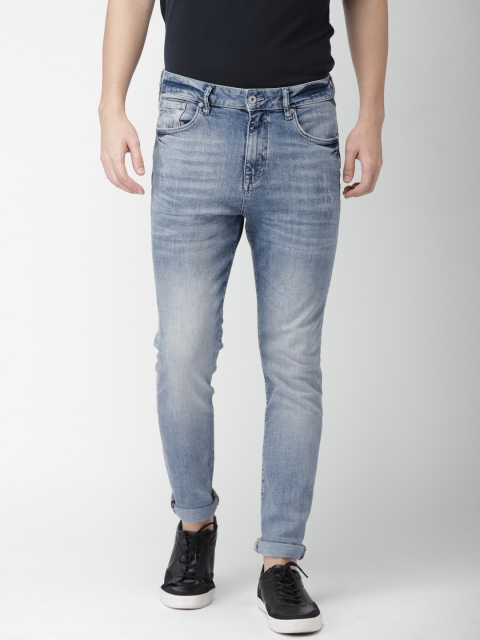 

Superdry Men Blue Tyler Slim Fit Mid-Rise Clean Look Stretchable Jeans