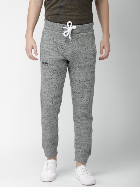 

Superdry Men Grey Slim Fit Joggers