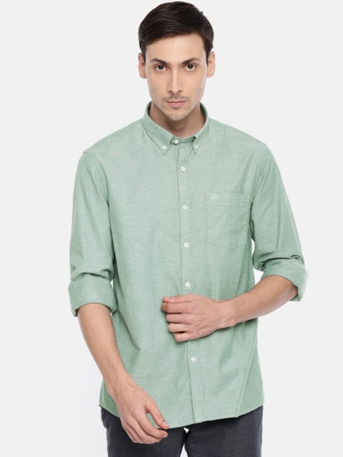 

Arrow Sport Men Green Slim Fit Solid Casual Shirt