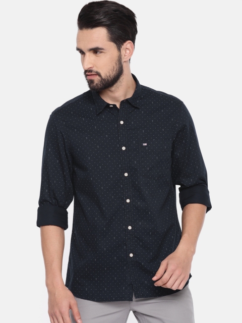 

Arrow Sport Men Navy Blue Slim Fit Printed Casual Shirt