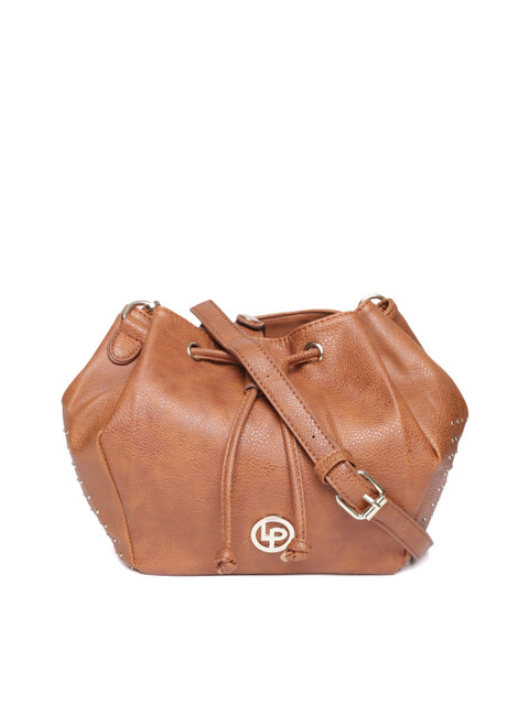 

Lisa Haydon for Lino Perros Brown Solid Sling Bag