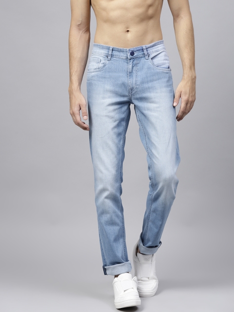 

HRX by Hrithik Roshan Men Blue Skinny Fit Mid-Rise Clean Look Stretchable Jeans