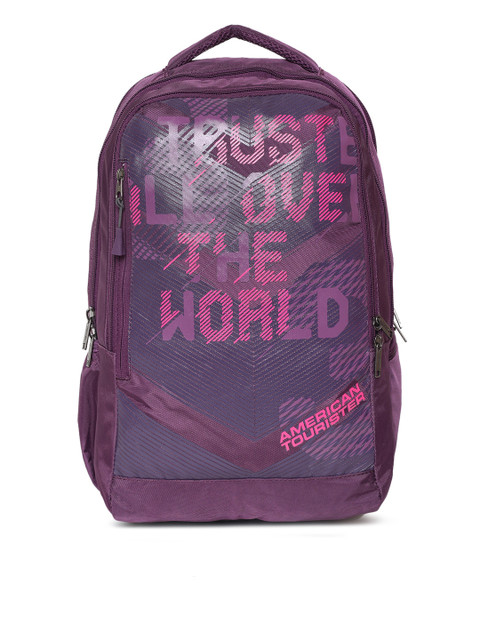 

AMERICAN TOURISTER Unisex Purple Backpack