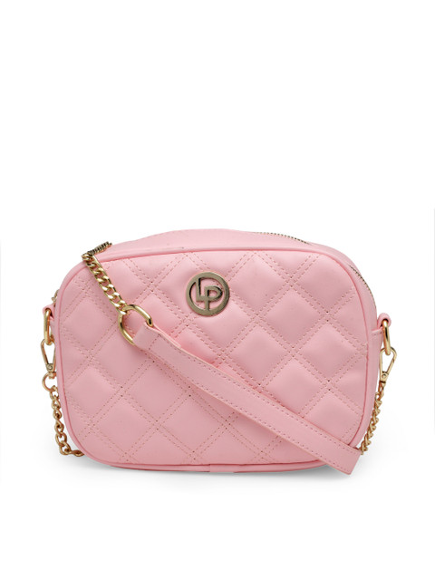 

Lisa Haydon for Lino Perros Pink Quilted Sling Bag