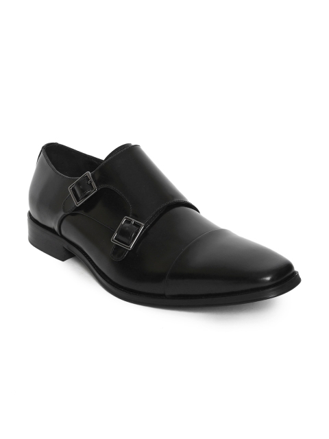 

Dune London Men Black Leather Formal Monks