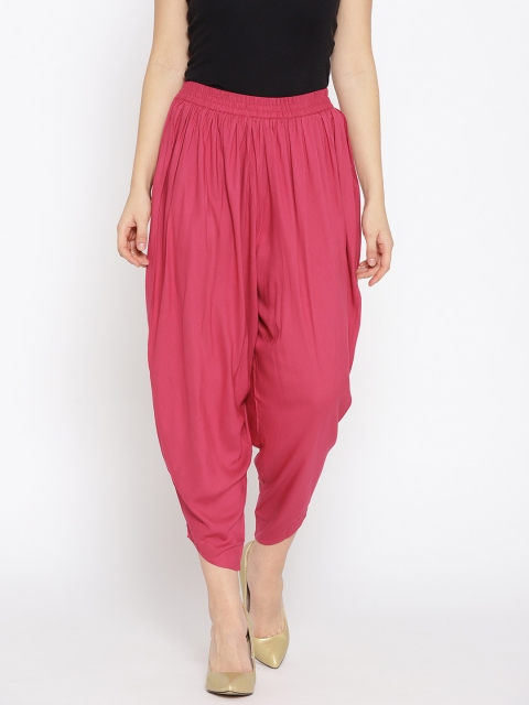 

AURELIA Women Pink Solid Salwar