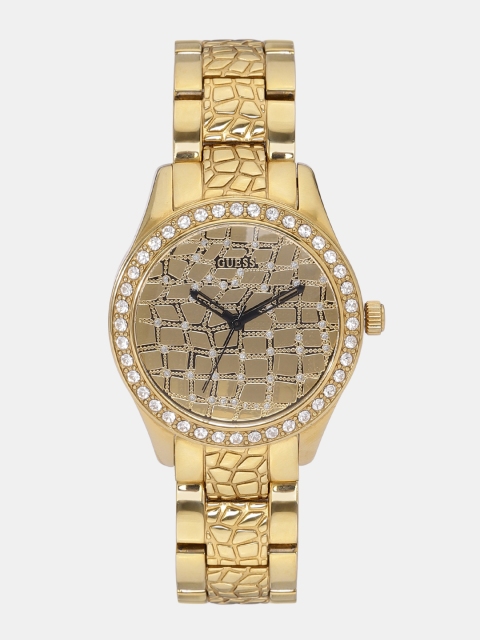

GUESS Women Gold-Toned Analogue Watch W0236L2_OR