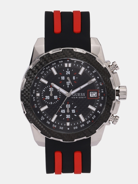 

GUESS Men Black Analogue Watch W1047G1_OR