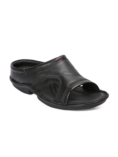 

Red Chief Men Black Comfort Sandals