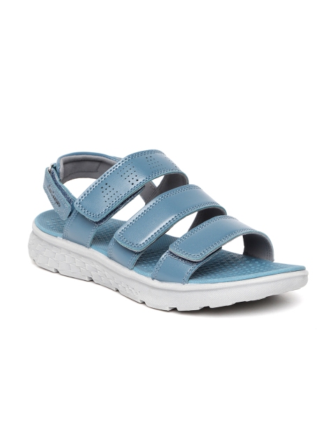 

Lee Cooper Women Blue Solid Open Toe Flats