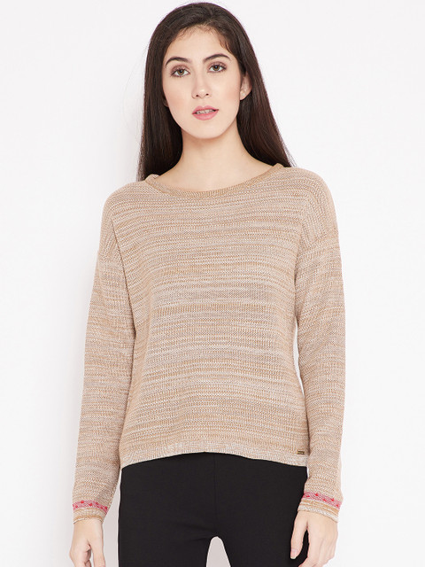 

Madame Women Brown Pullover
