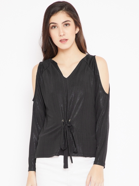 

Madame Women Black Solid Top