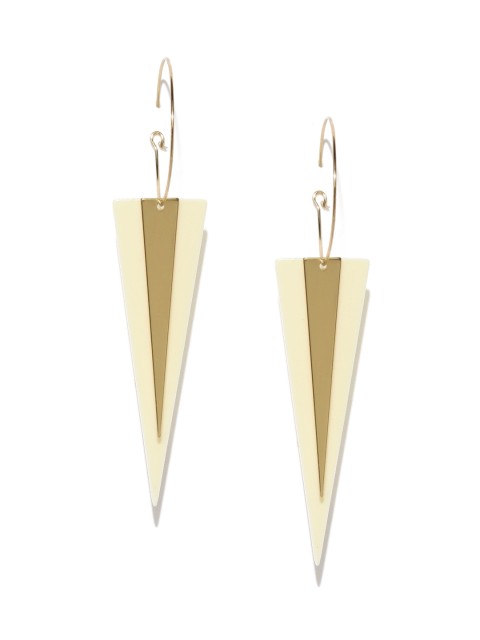 

E2O Gold-Toned Geometric Drop Earrings