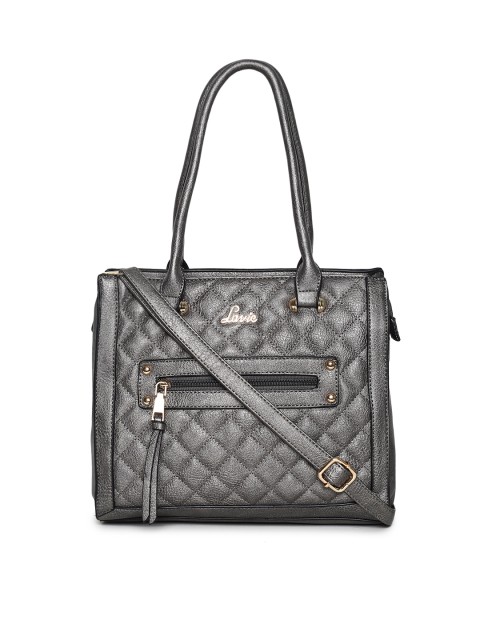 

Lavie Grey Quilted Shoulder Bag