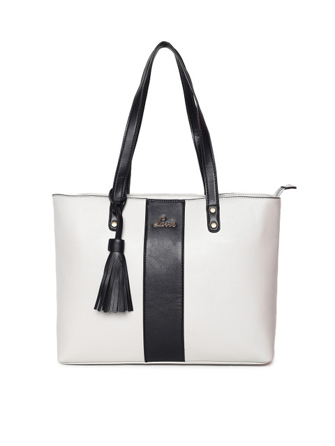 

Lavie Off-White Solid Shoulder Bag