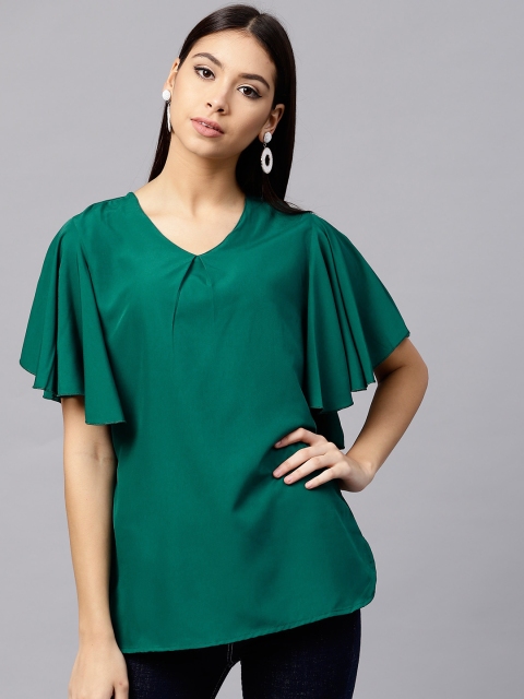 

Shree Women Green Solid Top