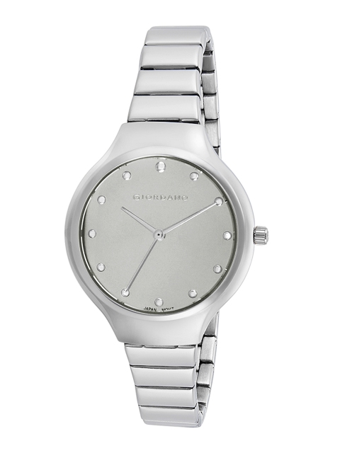 

GIORDANO Women Silver-Toned 2928-11 Analogue Watch