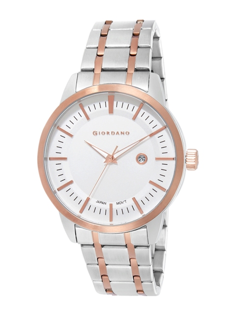 

GIORDANO Men White & Rose Analogue Watch 1947-55