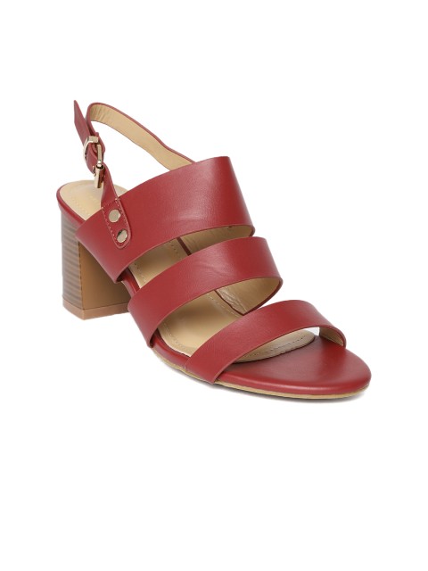 

Carlton London Women Red Solid Heels
