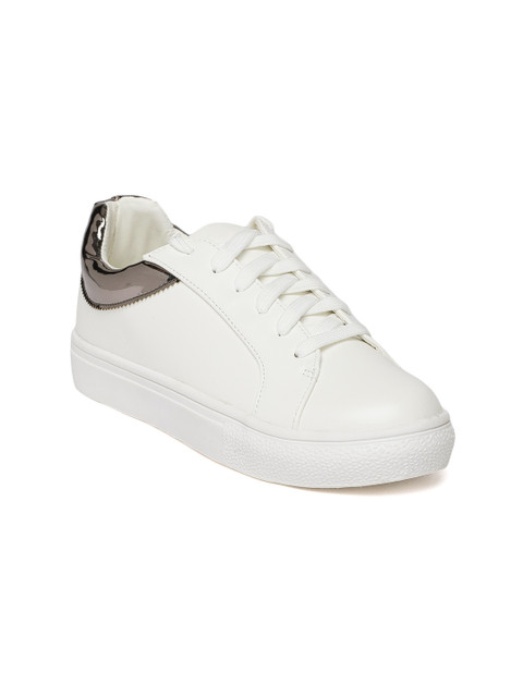 

Carlton London Women White Sneakers