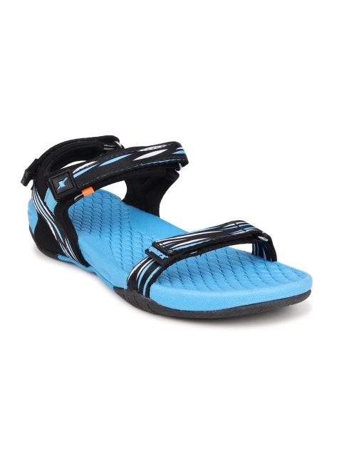 

Sparx Women Black & Blue Sports Sandals