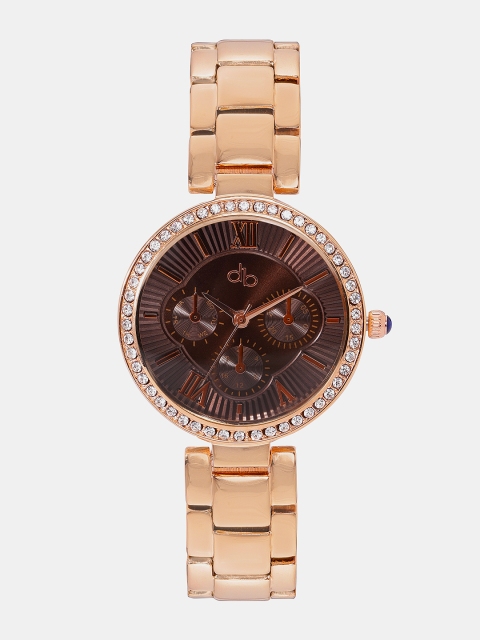 

DressBerry Women Brown Analogue Watch DW-18-DB10A