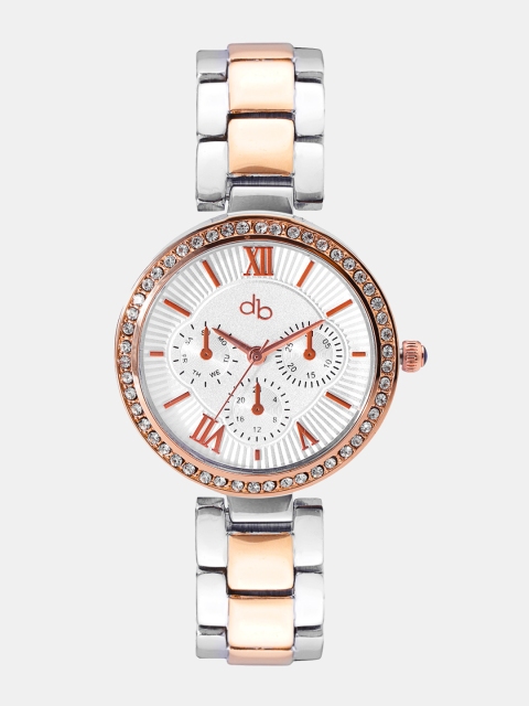 

DressBerry Women Silver-Toned Analogue Watch DW-18-DB10B