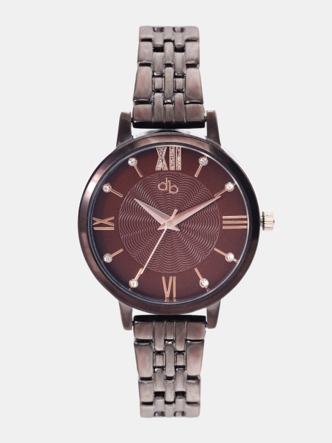 

DressBerry Women Brown Analogue Watch DW-18-DB6A