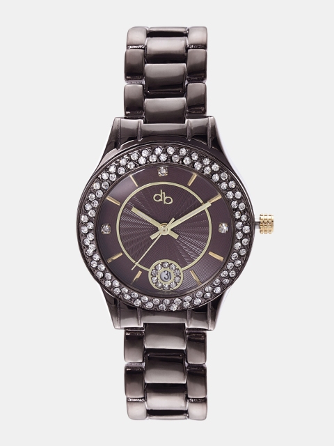 

DressBerry Women Coffee Brown Analogue Watch S005-A
